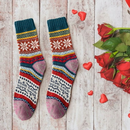 2 pair Womens Thickened Thermal Socks Christmas Socks Socks Christmas Wnter Socks Color Random
2 pair Womens Thickened Thermal Socks Christmas Socks Socks Christmas Wnter Socks Color Random