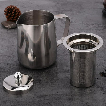 Stainless Steel Coffee Kettle Metal Teapot With Infusers For Loose Tea Teakettle Teapot Water Pot For Home Hotel Restaurant Camping Travel
Stainless Steel Coffee Kettle Metal Teapot With Infusers For Loose Tea Teakettle Teapot Water Pot For Home Hotel Restaurant Camping Travel