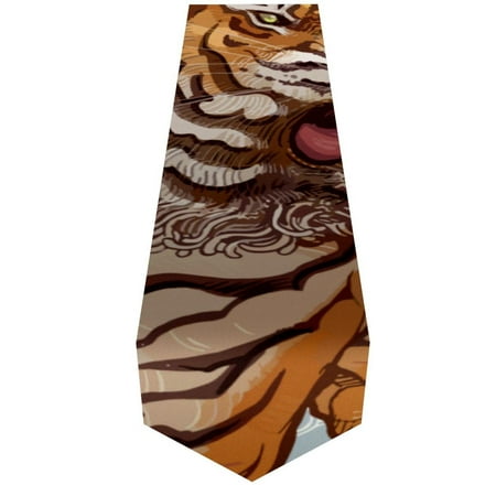 OWNTA Painted Tiger Clouds Floral Butterfly Pattern Elegant Polyester Table Runner Perfect for Your Tables - Dining Table Decoration
OWNTA Painted Tiger Clouds Floral Butterfly Pattern Elegant Polyester Table Runner Perfect for Your Tables - Dining Table Decoration