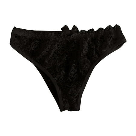TAIAOJING Seamless Thong Underwear For Women New Hot Panties For Lace Through Hollow Out Cotton Low Waist Lace Thong Breathable Panties
TAIAOJING Seamless Thong Underwear For Women New Hot Panties For Lace Through Hollow Out Cotton Low Waist Lace Thong Breathable Panties