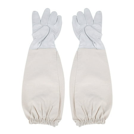 

Bee Keeping Protective Goatskin Gloves with Vented Long Sleeves Beekeeping Tools