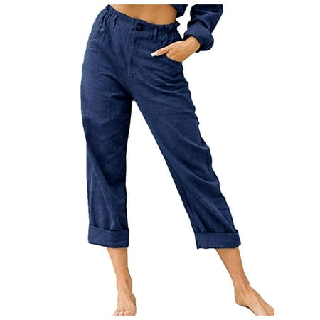 EUMODR Pajama Pants With Pockets for Women Pants for Women Work Casual Short Pants Drawstring Elastic Cotton Pants Casual Back Womens Linen Trousers Waist Pants
EUMODR Pajama Pants With Pockets for Women Pants for Women Work Casual Short Pants Drawstring Elastic Cotton Pants Casual Back Womens Linen Trousers Waist Pants