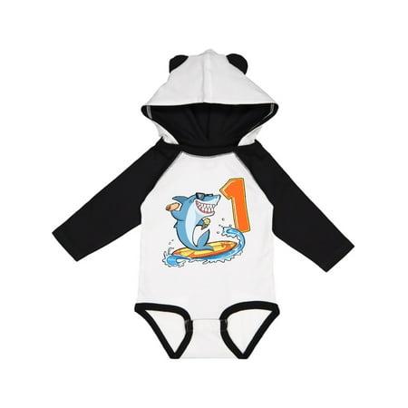 Inktastic First Birthday Surfing Shark with Hot Dog and Ice Cream Gift Baby Boy or Baby Girl Long Sleeve Bodysuit
Inktastic First Birthday Surfing Shark with Hot Dog and Ice Cream Gift Baby Boy or Baby Girl Long Sleeve Bodysuit