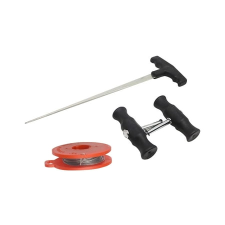Auto Windshield Glass Removal Tool Kits with Steel Wire Premium with Handles 4pcs