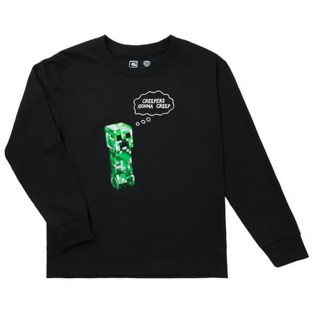 Minecraft - Creeper Gonna Creep Youth Long Sleeve
