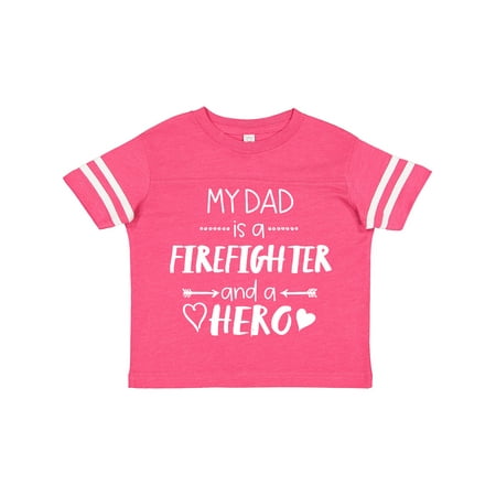 Inktastic My Dad is a Firefighter and a Hero Gift Toddler Boy or Toddler Girl T-Shirt
Inktastic My Dad is a Firefighter and a Hero Gift Toddler Boy or Toddler Girl T-Shirt