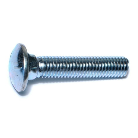 1/2 -13 x 2-1/2 Zinc Plated Grade 5 Steel Coarse Thread Carriage Bolts CBS5-280