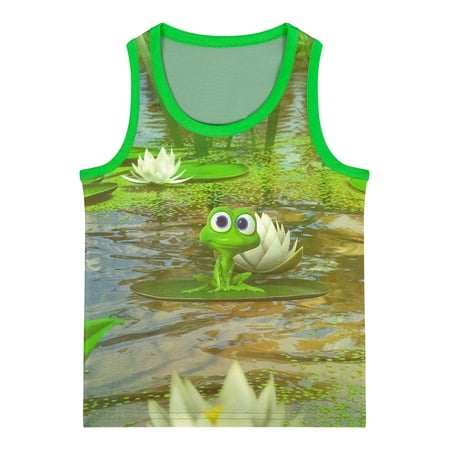 Masha And The Bear Kid s Unisex Basil Frog On A Lilypad Tank Top Tanks & Cami - 5 T
Masha And The Bear Kid s Unisex Basil Frog On A Lilypad Tank Top Tanks & Cami - 5 T