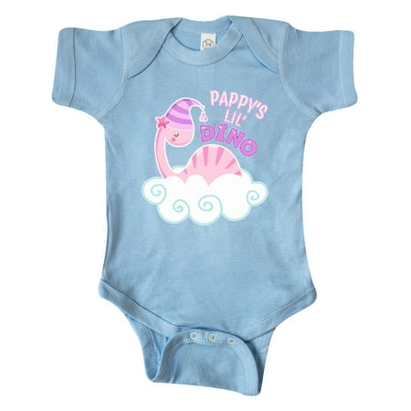 Inktastic Pappy s Lil Dino with Cute Pink Baby Dinosaur Gift Baby Boy or Baby Girl Bodysuit
Inktastic Pappy s Lil Dino with Cute Pink Baby Dinosaur Gift Baby Boy or Baby Girl Bodysuit