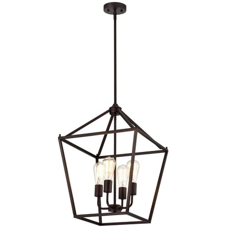 Chloe Lighting 4-light Hanging Pendant 100 Oil Rubbed Bronze 23H x 16W x 16D Oil Rubbed Bronze Brass 13 to 24 Inches
Chloe Lighting 4-light Hanging Pendant 100 Oil Rubbed Bronze 23H x 16W x 16D Oil Rubbed Bronze Brass 13 to 24 Inches