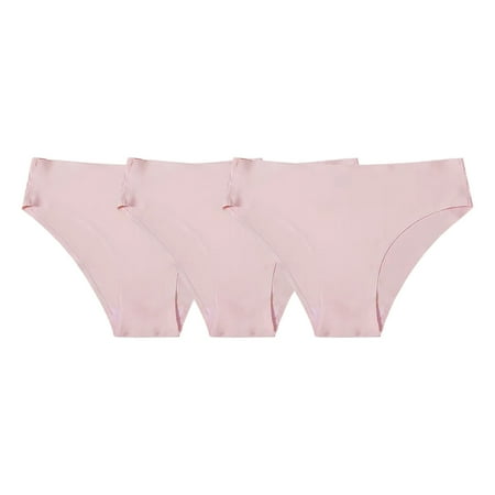 Tosmy Womens Underwear 3-Pack Women s Solid Color Sports Casual Seamless Brazilian Pants With Low Waist Half Briefs Panties For Women
Tosmy Womens Underwear 3-Pack Women s Solid Color Sports Casual Seamless Brazilian Pants With Low Waist Half Briefs Panties For Women