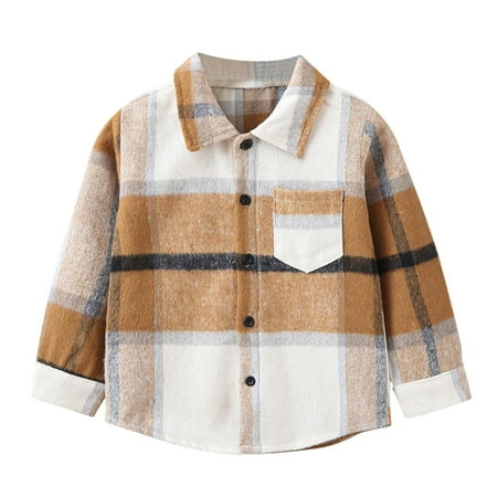 Aompmsdx Kids Toddler Shirt Jacket Plaid Long Sleeve Lapel Button Down Baby Boys Girls Fall Shirt Coathello Kitty
Aompmsdx Kids Toddler Shirt Jacket Plaid Long Sleeve Lapel Button Down Baby Boys Girls Fall Shirt Coathello Kitty