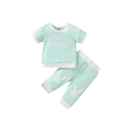 Newborn Baby Set Boy Girl Patchwork Easter Day Short Sleeve O-Neck Letter Print Top+Rabbit Pants
Newborn Baby Set Boy Girl Patchwork Easter Day Short Sleeve O-Neck Letter Print Top+Rabbit Pants