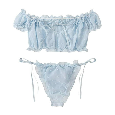 uikmnh Bras for Women Women s Lace Solid Color Underwear Split Bikini Underwear Set
uikmnh Bras for Women Women s Lace Solid Color Underwear Split Bikini Underwear Set