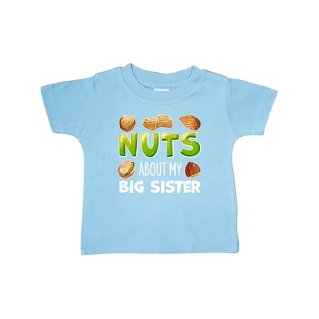 Inktastic Nuts About My Big Sister Peanut Almond Pistachio Gift Baby Boy or Baby Girl T-Shirt
Inktastic Nuts About My Big Sister Peanut Almond Pistachio Gift Baby Boy or Baby Girl T-Shirt