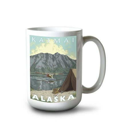 15 fl oz Ceramic Mug Katmai Alaska Bush Plane and Fishing Dishwasher & Microwave Safe
15 fl oz Ceramic Mug Katmai Alaska Bush Plane and Fishing Dishwasher & Microwave Safe