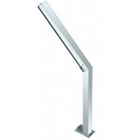 CRL D999BAC Brite Anodized D999 Series 23 Center Sneeze Guard Post