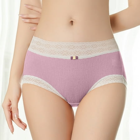Simplmasygenix Clearance Underwear for Women Plus Size Bikini Botton Sexy Lingerie Mid-waist Cotton Girl Cotton Comfortable Soft Briefs Contrast Color
Simplmasygenix Clearance Underwear for Women Plus Size Bikini Botton Sexy Lingerie Mid-waist Cotton Girl Cotton Comfortable Soft Briefs Contrast Color