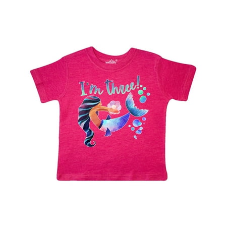 Inktastic I m Three! 3rd Birthday Pink and Blue Mermaid Gift Toddler Boy or Toddler Girl T-Shirt
Inktastic I m Three! 3rd Birthday Pink and Blue Mermaid Gift Toddler Boy or Toddler Girl T-Shirt