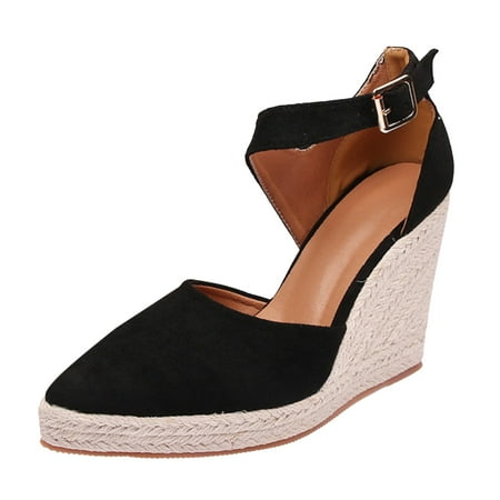 Fsqjgq Boho Sandals Women Thick Sandals for Women Pointed Toe Espadrilles Fisherman Shoes Women s Wedges New Summer 2022 Flax Straw Woven with A High Heel Shoes Pumps Women Shoes Size 40 Black
Fsqjgq Boho Sandals Women Thick Sandals for Women Pointed Toe Espadrilles Fisherman Shoes Women s Wedges New Summer 2022 Flax Straw Woven with A High Heel Shoes Pumps Women Shoes Size 40 Black