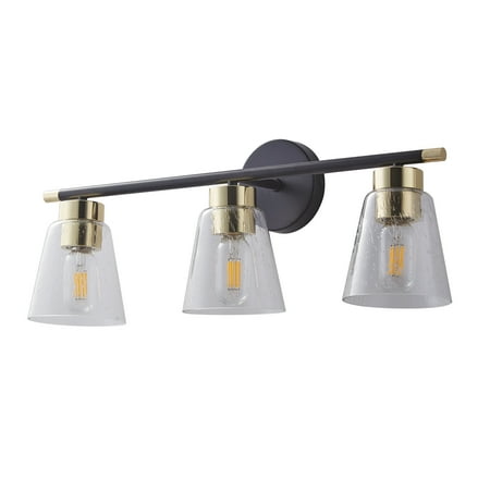 ikayaa Vanity lamp bathroom lamp mirror matte black brushed gold glass lampshade wall lamp wall lamp lamp 3 lamps(Without bulb)
ikayaa Vanity lamp bathroom lamp mirror matte black brushed gold glass lampshade wall lamp wall lamp lamp 3 lamps(Without bulb)