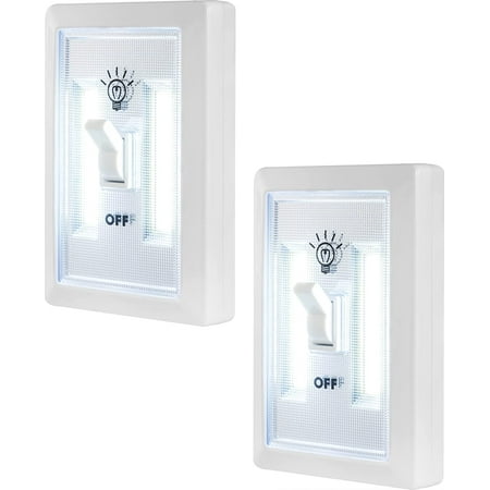 Wireless LED Light Switch 2 Pack Battery Operated 100 Lumens Tap Light Portable Light Switch Wireless Stick-On Light Perfect for Closet Basement and More
Wireless LED Light Switch 2 Pack Battery Operated 100 Lumens Tap Light Portable Light Switch Wireless Stick-On Light Perfect for Closet Basement and More