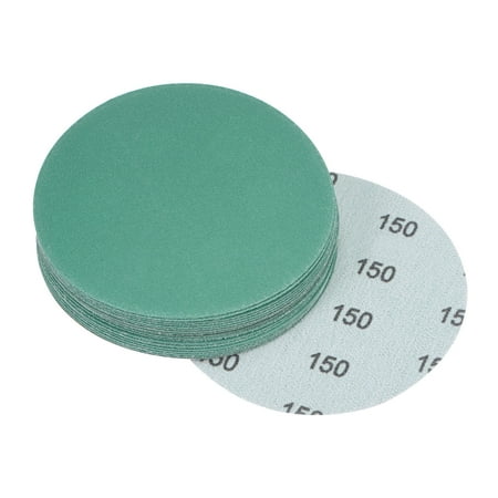 20 Pack Green Film Sandpapers 150 Grits 6 Hook and Loop Backed Random Orbital Sanding Discs
20 Pack Green Film Sandpapers 150 Grits 6 Hook and Loop Backed Random Orbital Sanding Discs
