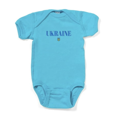 CafePress - Ukraine Flag Men Women Kids Ukraine Body Suit - Cute Infant Bodysuit Baby Romper