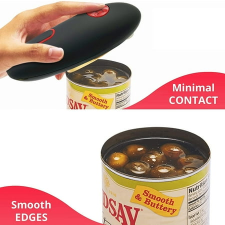Electric Can Opener No Sharp Edge Can Opene One-Touch Electric Can Opener with Auto Shut Best Kitchen Gadgets Electric Can Openers for Seniors with Arthritis Black
Electric Can Opener No Sharp Edge Can Opene One-Touch Electric Can Opener with Auto Shut Best Kitchen Gadgets Electric Can Openers for Seniors with Arthritis Black