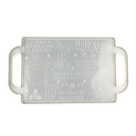 Christmas Tray Mold Silicone Tray Molds for Epoxy Resin Christmas Santa Claus Stocking Tray Mold with Handles for DIY Serving Board
Christmas Tray Mold Silicone Tray Molds for Epoxy Resin Christmas Santa Claus Stocking Tray Mold with Handles for DIY Serving Board