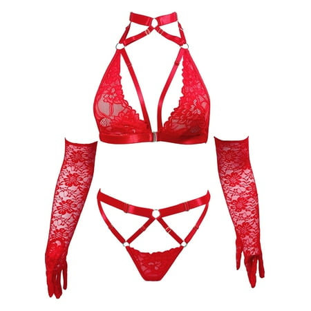 Quealent Womens Lingerie Women Lingerie Bodysuit Lace Teddy Snap Crotch V Neck Cut Out One Piece Underwire Red S
Quealent Womens Lingerie Women Lingerie Bodysuit Lace Teddy Snap Crotch V Neck Cut Out One Piece Underwire Red S