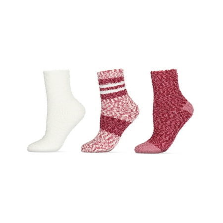 MeMoi 3 Pairs Women s Rugby Stripe Cozy Crew Socks - Mens - Male