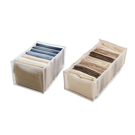Yache 2Pcs Multi-use Nylon Clothes Storage Box Visual Surface Practical Multi-layer Clothes Storage Case for Home
Yache 2Pcs Multi-use Nylon Clothes Storage Box Visual Surface Practical Multi-layer Clothes Storage Case for Home