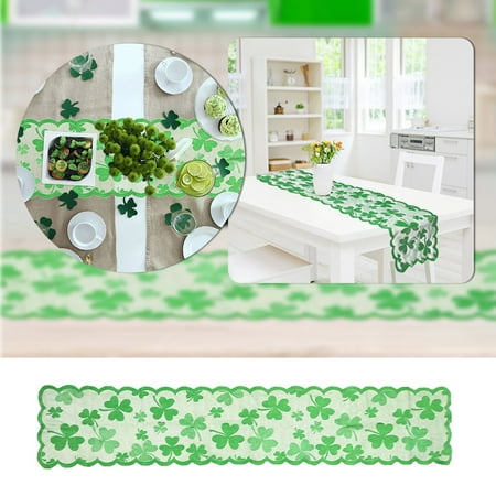 GZQJFMY Decorative Table Banner Irish Festive Decoration Festival Dining Table Flag Party Decoration
GZQJFMY Decorative Table Banner Irish Festive Decoration Festival Dining Table Flag Party Decoration