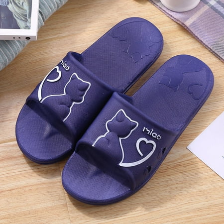 ZTTD Mens Couple Shoes Cartoon Cat Non Slip Hollow Water Leakage Slippers Summer Home Bathroom Platform Slippers Blue
ZTTD Mens Couple Shoes Cartoon Cat Non Slip Hollow Water Leakage Slippers Summer Home Bathroom Platform Slippers Blue