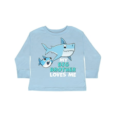 Inktastic My Big Brother Loves Me with Cute Sharks Gift Toddler Boy or Toddler Girl Long Sleeve T-Shirt
Inktastic My Big Brother Loves Me with Cute Sharks Gift Toddler Boy or Toddler Girl Long Sleeve T-Shirt