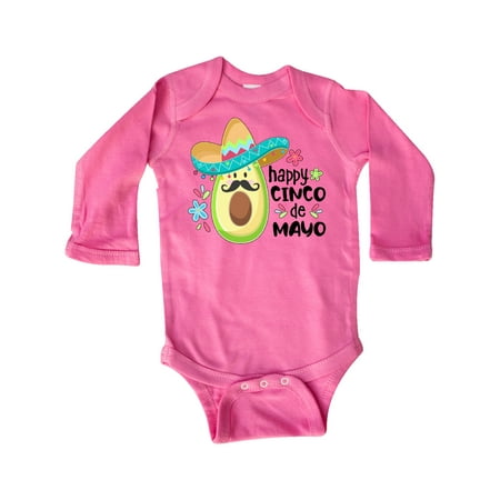 Inktastic Happy Cinco de Mayo Avocado in Sombrero Gift Baby Boy or Baby Girl Long Sleeve Bodysuit
Inktastic Happy Cinco de Mayo Avocado in Sombrero Gift Baby Boy or Baby Girl Long Sleeve Bodysuit