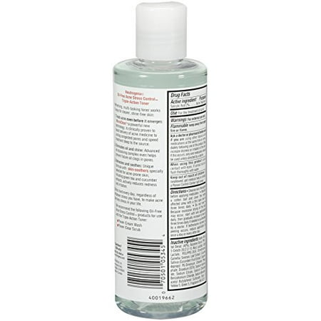 Neutrogena Oil-Free Acne Stress Control Triple-Action Toner 8 Fluid Ounce