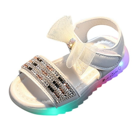 Little Girl Sandal Shoes Kids Girls Luminous Fashion Shoes Led Toddler Sandals Non-Slip Baby Shoes Summer Beach Play Cool Outdoor Trendy
Little Girl Sandal Shoes Kids Girls Luminous Fashion Shoes Led Toddler Sandals Non-Slip Baby Shoes Summer Beach Play Cool Outdoor Trendy