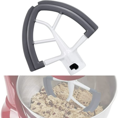 Flex Edge Beater Compatible with KitchenAid 4.5-5 Qt Tilt-head Stand Mixer,Beater With Silicone Edges
Flex Edge Beater Compatible with KitchenAid 4.5-5 Qt Tilt-head Stand Mixer,Beater With Silicone Edges