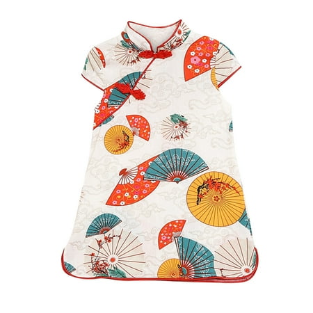 Wiueurtly Toddler Kids Baby Girls Floral Cartoon Dress Cheongsam Party Outfits Summer Princess Short Sleeve Girls Dresses Clothes Girls Easter Dress Size 7
Wiueurtly Toddler Kids Baby Girls Floral Cartoon Dress Cheongsam Party Outfits Summer Princess Short Sleeve Girls Dresses Clothes Girls Easter Dress Size 7