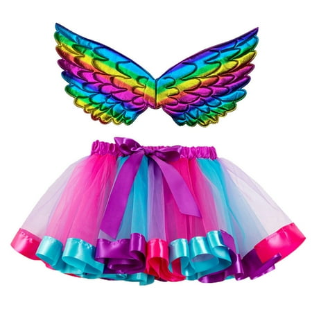 NECHOLOGY Kids Girls Ballet Skirts Costume Party Rainbow Tulle Dance Skirt With Wing Outfits Ballerina Skirt Women Skirt Hot Pink 5-8 Years
NECHOLOGY Kids Girls Ballet Skirts Costume Party Rainbow Tulle Dance Skirt With Wing Outfits Ballerina Skirt Women Skirt Hot Pink 5-8 Years