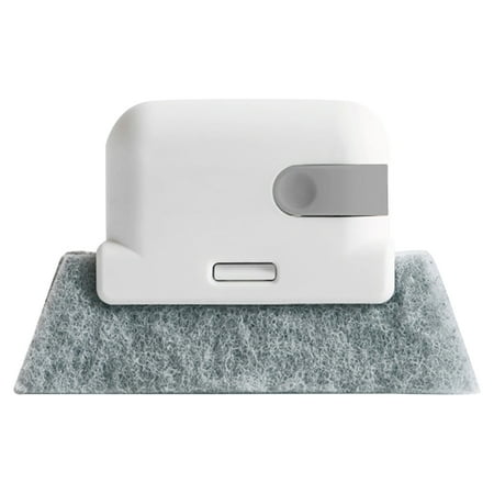 2 In 1 Slot With Dustpan Window Groove Cleaning Brush Door Track Crevice