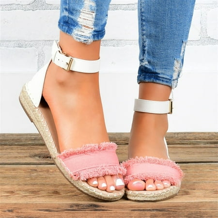 Medcursor Ladies Shoes Belt Buckle Strap Vintage Solid Color Fisherman s Shoes Casual Sandals
Medcursor Ladies Shoes Belt Buckle Strap Vintage Solid Color Fisherman s Shoes Casual Sandals