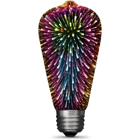 Infinity 3D Fireworks LED Light Bulb ST19 LED Bulb ST19/PRISM/LED 1 Count (Pack of 1) Multicolor
Infinity 3D Fireworks LED Light Bulb ST19 LED Bulb ST19/PRISM/LED 1 Count (Pack of 1) Multicolor