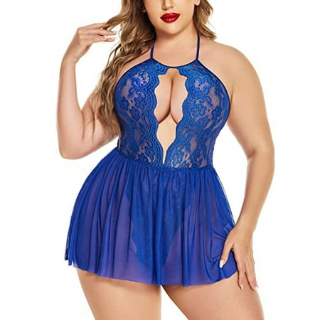 SUWHWEA Cute Women Lingerie Lace Mesh Halter Bandage Chemise Nightgown Temptation Babydoll Underwear Nightdress Sleepwear on Clearance Early Access Deals Savings up to 50% off Gift for adult
SUWHWEA Cute Women Lingerie Lace Mesh Halter Bandage Chemise Nightgown Temptation Babydoll Underwear Nightdress Sleepwear on Clearance Early Access Deals Savings up to 50% off Gift for adult