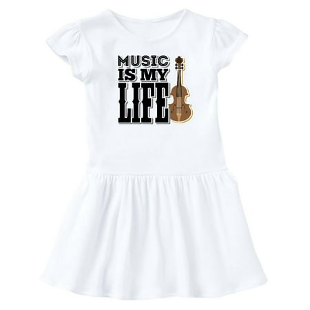 Inktastic Violin Player Music Life Gift Baby Girl Dress 
Inktastic Violin Player Music Life Gift Baby Girl Dress
