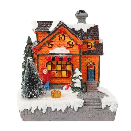 Mini House Adornment Light House-Shape Christmas Lamp Vintage Night Lamp Festive Christmas Decoration Anti-Aging House Ornament
Mini House Adornment Light House-Shape Christmas Lamp Vintage Night Lamp Festive Christmas Decoration Anti-Aging House Ornament