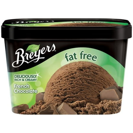 Breyers French Chocolate Fat Free Ice Cream, 48 oz - Walmart.com
