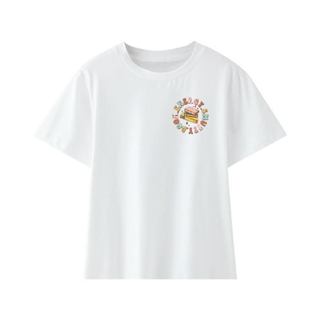 Toddler Kids Girls T-Shirts Solid Color Short Sleeve Crew Neck Cotton Casual Fun Pattern Summer Clothes Tops Soft Cozy Comfortable Tshirts
Toddler Kids Girls T-Shirts Solid Color Short Sleeve Crew Neck Cotton Casual Fun Pattern Summer Clothes Tops Soft Cozy Comfortable Tshirts